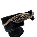 Diamond & Silver Bracelet | .15 pt Diamond | 2.75" Wide | Jules Jewelbox