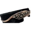 Diamond & Silver Bracelet | .15 pt Diamond | 2.75" Wide | Jules Jewelbox