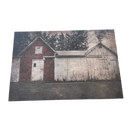 Brick and Wood Building Wood Print | 12"x 8" | Journey West Photography