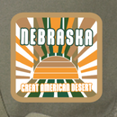 SALE | Nebraska Great American Desert Messenger Bag | Khaki | Screen Machine