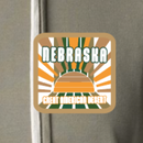 SALE | Nebraska Great American Desert Hoodie | Olive | Multiple Sizes | Screen Machine