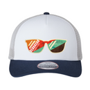 SALE | Nebraska Hat Reflection Collection | Grey/Navy | One Size Fits Most | Screen Machine