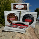 Milk Chocolate Covered Fruitcake Squares | 5.5 oz | 6 Squares Per Box | Beatrice Bakery