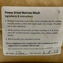 Freeze Dried Bison Marrow Mush | Pet Treats | 12 oz | Straight Arrow Bison