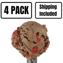 Peppermint Mocha Ice Cream | Pack of 4 | One Pint | Shipping Included | eCreamery
