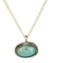Sailboat Jewelry Set | Sterling Silver & Dyed Agate Stone | Chain Lengths Vary | Heartland Silver Works