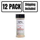 Salt, Pepper, Garlic Seasoning | Pack of 12 | 5 oz | Shipping Included | Nebraska Star Beef