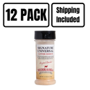 Universal Signature Low Sodium Seasoning | 5 oz | Pack of 12 | Shipping Included | Nebraska Star Beef