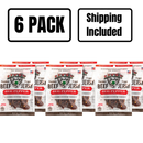 Red Pepper Beef Jerky | Pack of 6 | 1.5 oz | Shipping Included | Nebraska Star Beef