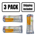 Bison Jalapeno Peppercheese Summer Sausage | Pack of 3 | 7-8 oz | Shipping Included | Nebraska Bison