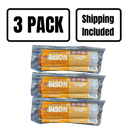 Bison BBQ Peppercheese Summer Sausage | Pack of 3 | 7-8 oz | Shipping Included | Nebraska Bison