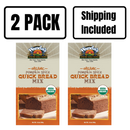 Wanda's Organic Pumpkin Spice Quick Bread Mix | Pack of 2 | 9.5 oz | Shipping Included | Heartland Gourmet | 1402