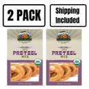 Organic Soft Pretzel Mix | Pack of 2 | 15 oz | Shipping Included | Heartland Gourmet | 1394