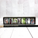 Grandpa Word Block | 6.5" x 1.5" x 1" | Letters of Love Designs