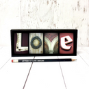 Love Word Block | Multiple Sizes | Letters of Love Designs
