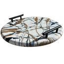 Long Lasting Countertop Lazy Susan | High Quality Hand Poured Turning Table | Multiple Colors | Large 15 3/4"