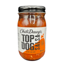 Medium Salsa | Top Dog | Pack of 3 | 15.5 oz | Chili Dawg's Foods of Fire