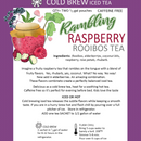 Rambling Raspberry Decaffeinated Tea | 2 Half Gallon Bags | Tea n More