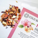 Hibiscus Fruit Punch Cold Brew Decaffeinated Herbal Tea | Pack of 2 | 2 Half Gallon Bags | Tea n More