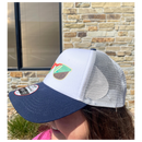 SALE | Nebraska Hat Reflection Collection | Grey/Navy | One Size Fits Most | Screen Machine