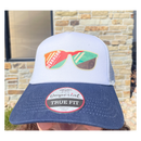 SALE | Nebraska Hat Reflection Collection | Grey/Navy | One Size Fits Most | Screen Machine