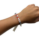 Chiefs Era Bracelet | One Size Fits Most | Colors & Beads Vary | Elastic Fit | Made in Burwell, NE | Sara G Jewelry
