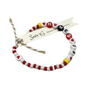 Homes 15 Bracelet | One Size Fits Most | For Chiefs Fans | Red, Yellow, & White | Made in Burwell, NE | Sara G Jewelry