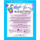SALE PAST DATED | Magic Blue Butterfly Tea | Cold Brew Herbal Tea | 2 Pitcher Bags | Caffeinated | Tea n More