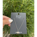 Nebraska Necklace | Multiple Chain Options | Lux by Leslie