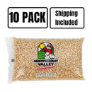 White Un-Popped Popcorn Kernels | 2 lb | Pack of 10 | Non-GMO | Shipping Included | Popcorn County USA | North Loup Valley