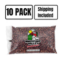 Red Un-Popped Popcorn Kernels | 2 lb | Pack of 10 | Non-GMO | Shipping Included | Popcorn County USA | North Loup Valley