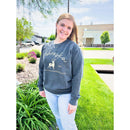 SALE | Nebraska Deer Sweatshirt | Multiple Sizes | Lux by Leslie