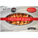 SALE | Everyone's Favorite Traditional Fruitcake Slices | Pack of 2 | 22 Slices Per Box | 18 oz | Beatrice Bakery