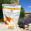 SALE CLOSE DATED | Banana Waffle Mix | 13.5 oz | Heavenly Waffles