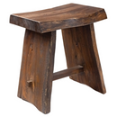 Salem Teak Shower and Bath Stool with Curved Seat