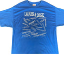 Laugh & Logic Tee | Blue | Multiple Sizes | Sandhills Specialty Gifts and Crafts