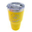 Stainless Steel "Bee Happy" Tumbler | 30 oz | Multiple Colors | RCK Creations & More