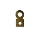 Durable Brass Picture Hanger for Frames and Small Mirrors - Includes Mounting Screws