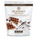SALE CLOSE DATED | Chocolate Espresso Waffle Mix | Pack of 2 | 13.5 oz | Heavenly Waffles