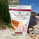 Cinnamon Apple Waffle Mix | Pack of 3 | 13.5 oz | Heavenly Waffles