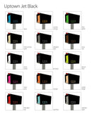 The Original UptownBox in JET BLACK - Modern Mailbox