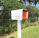 The Original Retrobox in ARCTIC WHITE - Modern Mailbox