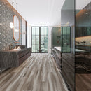 SPC Vinyl Rigid Core 7" Width 60" RL, 6mm Thick, 1.5mm IXPE Urban Tusk, Fidelis Floors - Mazzia Collection