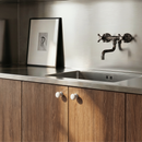 Poma Crystal Knob & Pull Bar