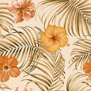 Modish Tropical Flowers Wallpaper