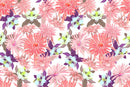 Elegant Pink and Purple Flowers Wallpaper