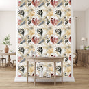 Voguish Abstract Pattern Wallpaper