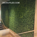 Artificial Plants Green Wall Panel - <b>TROPICAL</b> - 3.3' x 3.3' - | DECKO VERDURE (10.89 sq. feet panel)