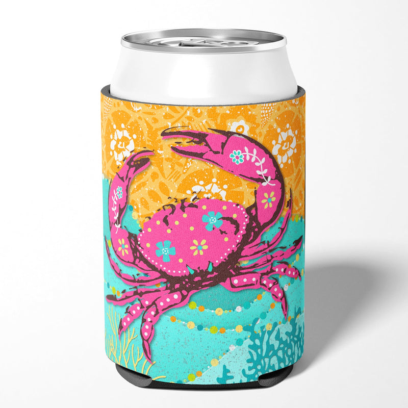 Coastal Pink Crab Can or Bottle Hugger VHA3028CC