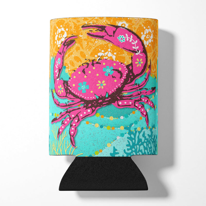 Coastal Pink Crab Can or Bottle Hugger VHA3028CC